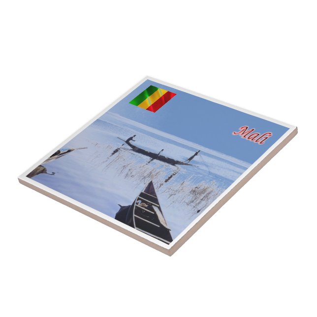 zML009 MALI, lago de Sélingué, África (Lateral)