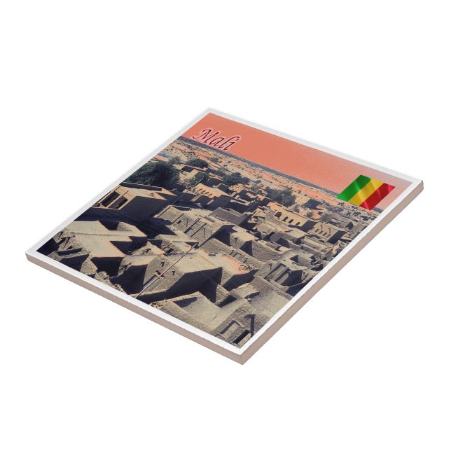 zML011 MALI, Timbuctu, África, (Lateral)