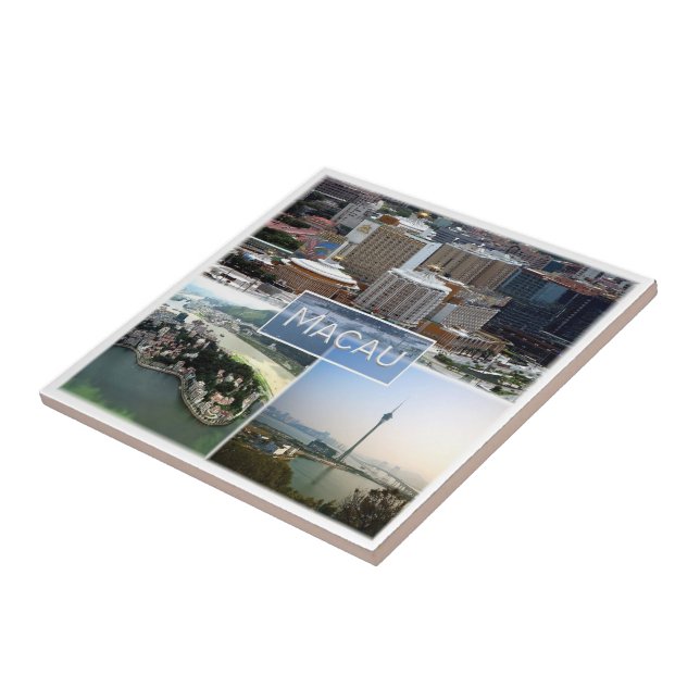 zMO004 MACAU ou MACAO, Ásia, (Lateral)