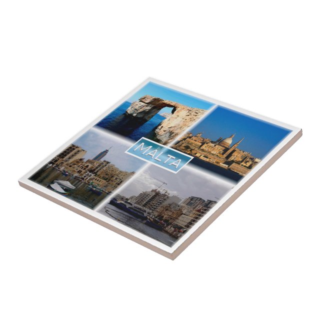 zMT004 LA VALLETTA SKYLINE, Malta, (Lateral)