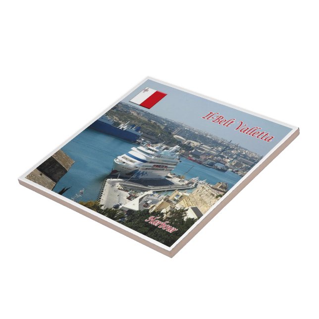 zMT014 IL BELT Harbour VALLETTA, Malta, (Lateral)