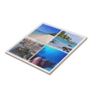 zMU023 MAURITIUS, Mosaico, África