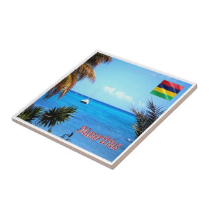 zMU025 MAURITIUS, Mont Choisy sea, África,