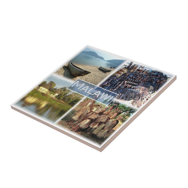 zMW010 MALAWI, Mosaico, África (Lateral)