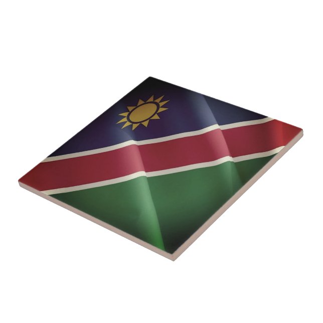 zNA002 NAMIBIA, Waving Flag, África, (Lateral)