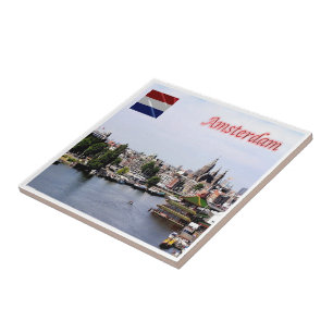 zNL010 AMSTERDAM visto do céu,