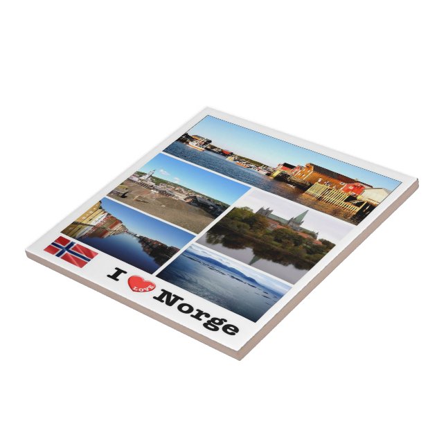 zNO170 NORGE "I Love", Noruega, (Lateral)