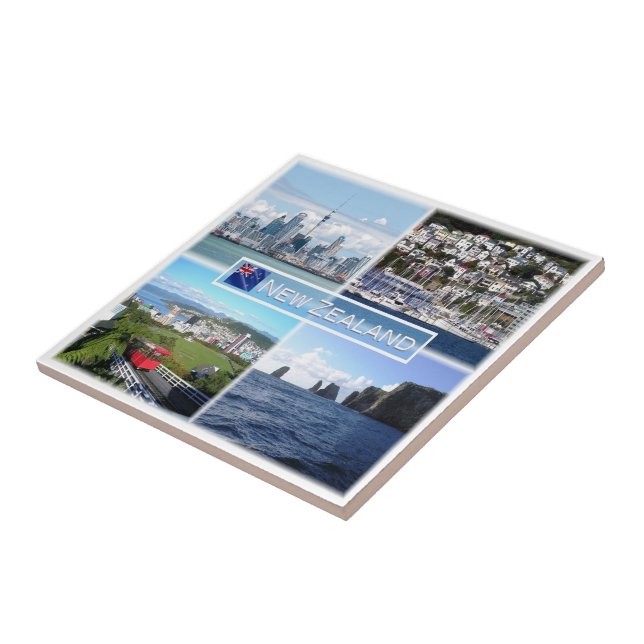 zNZ003 NEW ZEALAND, Mosaico, Oceânia, (Lateral)