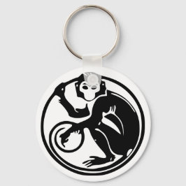 Zodiac Calender Macaco 猴 Chaveiro