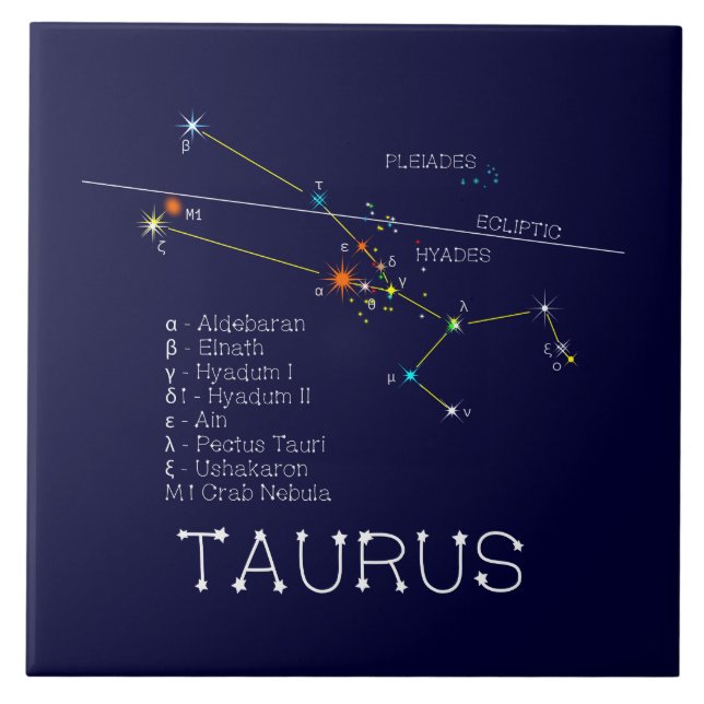 Zodiac Constelação Taurus (Frente)
