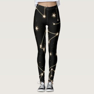 Zodiac Constelações Leggings