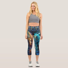 Zodiac Gemini - Leggings Capris Bonito