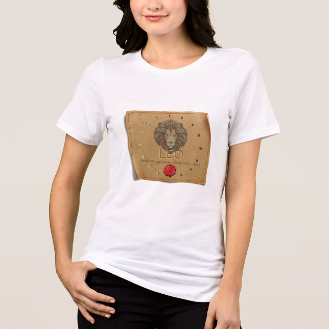 Zodiac - Leo - T Shirt (Frente)