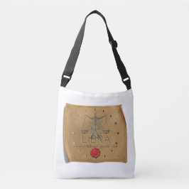 Zodiac - Libra - Cross Body Tote Bag