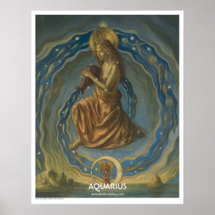 Zodiac Poster - Aquário