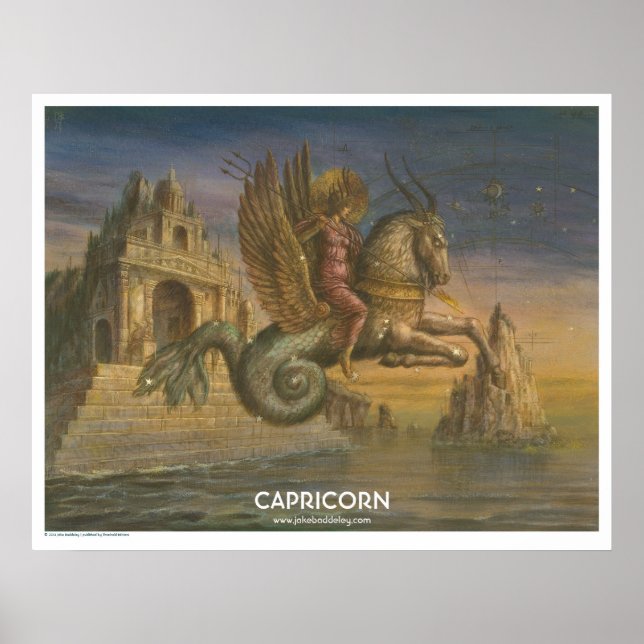 Zodiac Poster - Capricórnio (Frente)
