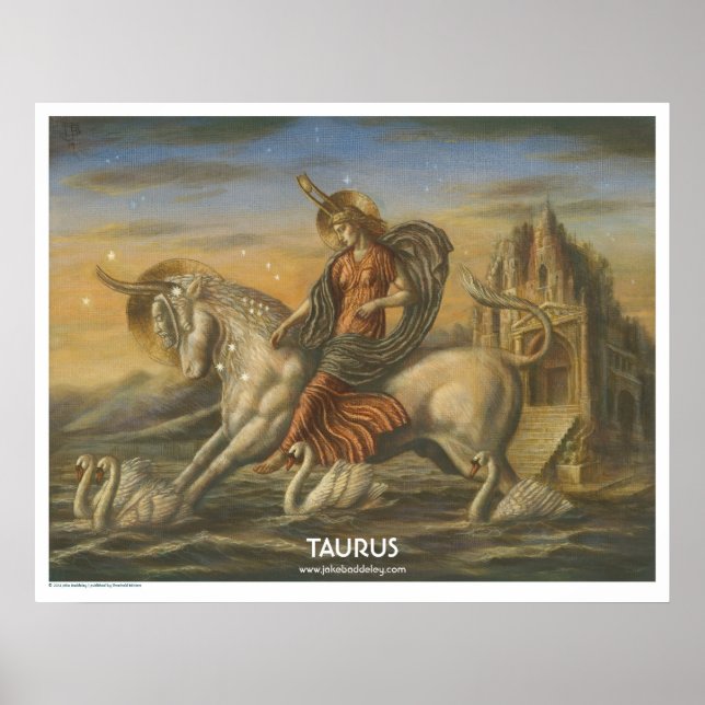 Zodiac Poster - Taurus (Frente)