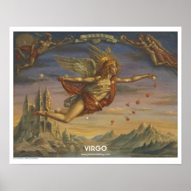 Zodiac Poster - Virgo (Frente)