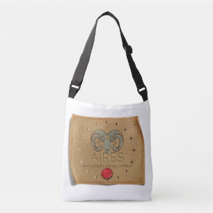 Zodíaco - Áries - Bolsa Tote transversal