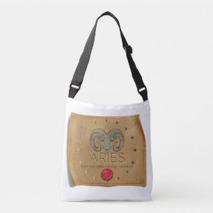 Zodíaco - Áries - Bolsa Tote transversal