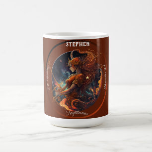 Zodíaco Sagitário Personalizar Xícara de Café