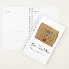 Zodíaco - Touro - Planejador Diário Personalizado