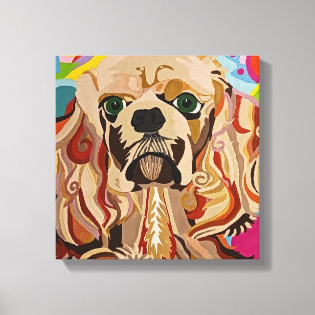 Zoey Beth Stretch Canvas Print (Frente)