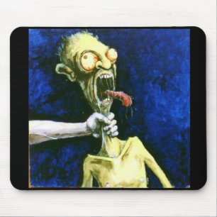 Zombi Mousepad do bloqueio