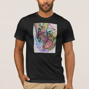 Zombie ama camisetas personalizadas do poema
