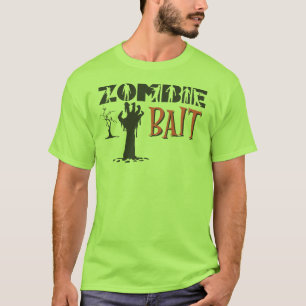 Zombie Bait, camiseta engraçada de amante zombie