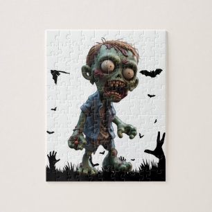 Zombie Figura Quebra-cabeça do quebra-cabeça