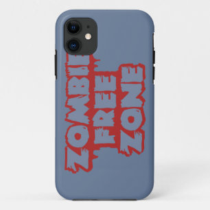 Zombie Free Zone - companheiro de capas de iphone 