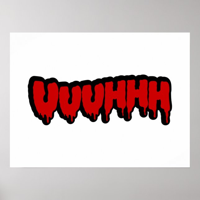 Zombie Groan Poster (Frente)