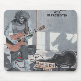 Zombie Guitar Musical Mousepad