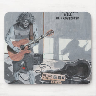 Zombie Guitar Musical Mousepad