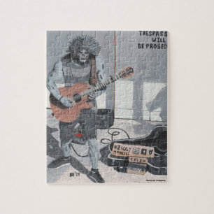 Zombie Guitar Músico Quebra-cabeça da Pequena Fant