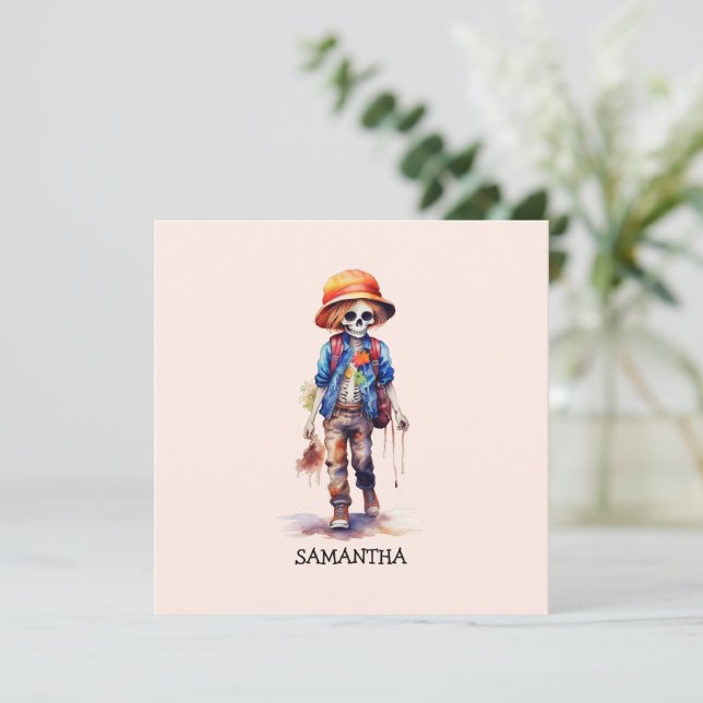 Zombie Halloween, Criança Cuta Personalizada (2) (Em pé/Frente)