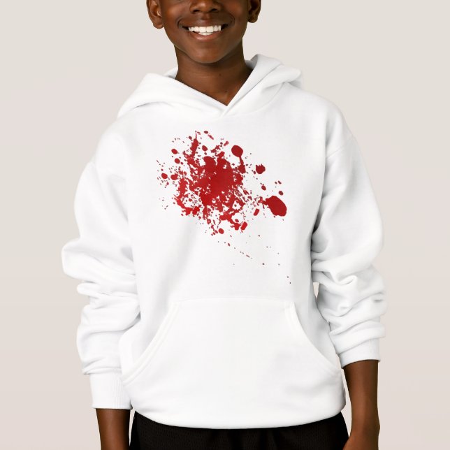 Zombie Halloween sangue splatter assustador (Frente)