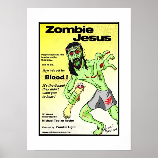 Zombie Jesus Poster (Frente)