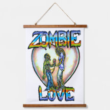 "Zombie Love" Arte de Rebecca O'Donnell