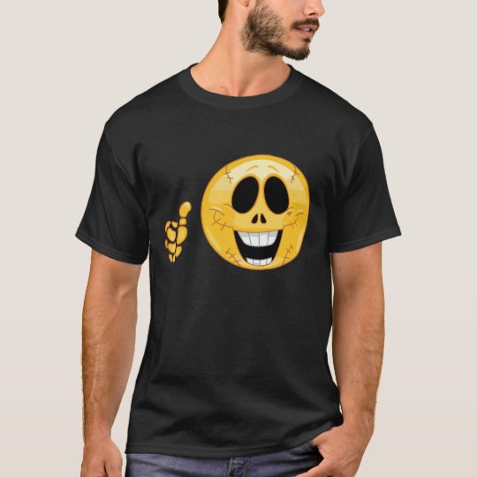 ZOMBIE SMILES CAMISETA