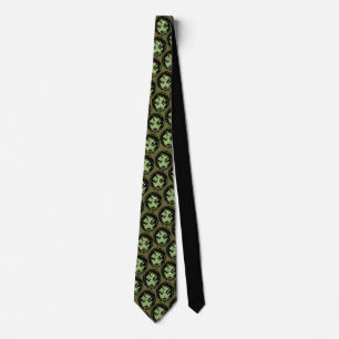 Zombie Tie Halloween Gravatas Zombie Costume Tie