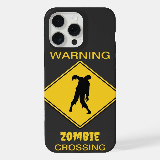 Zombie Warning Halloween (Verso)