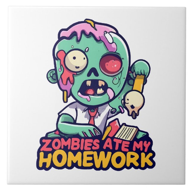 Zombies Comeram Minha Lição de Casa (Frente)