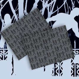 Zombies - Papel Tecido de Morto Andando Padrado