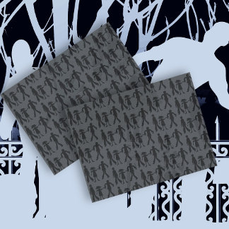 Zombies - Papel Tecido de Morto Andando Padrado