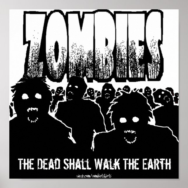 Zombies Poster (Frente)