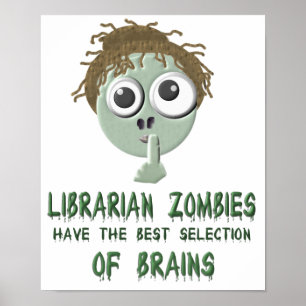 Zombis do bibliotecário - poster
