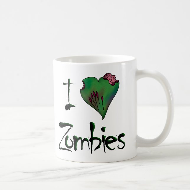 Zombis do coração - caneca (Direita)