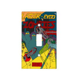 Zombis Laser-Eyed com cobrir de interruptor das